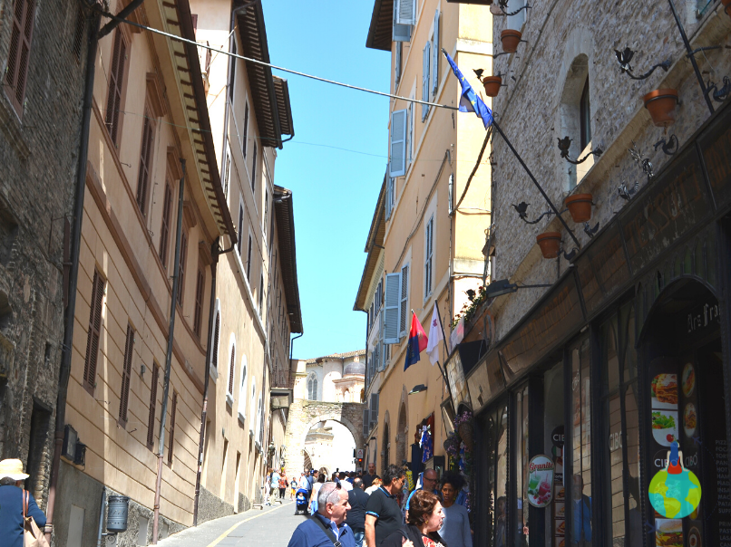 Assisi - Orașul medieval