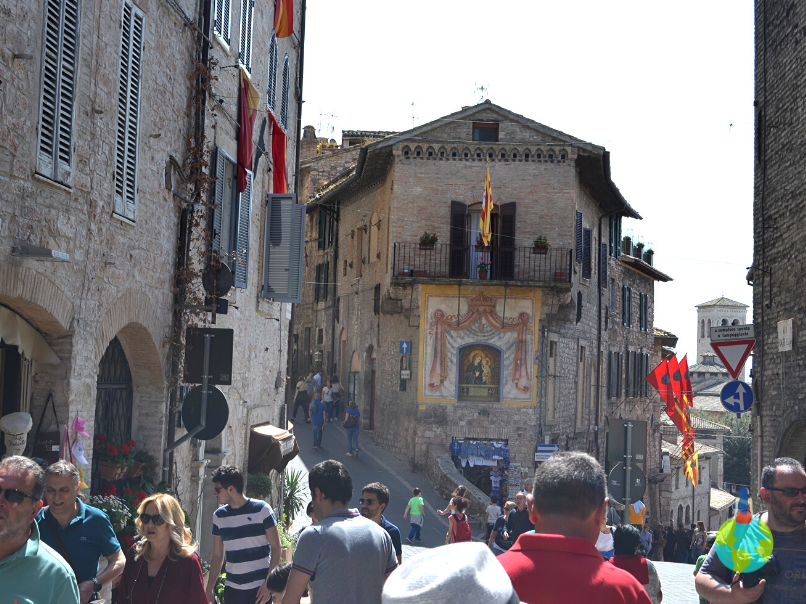 Assisi - Orașul medieval