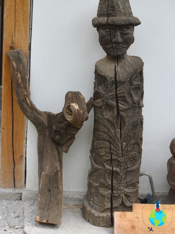 Sculpturi realizate de elevii taberei de vară