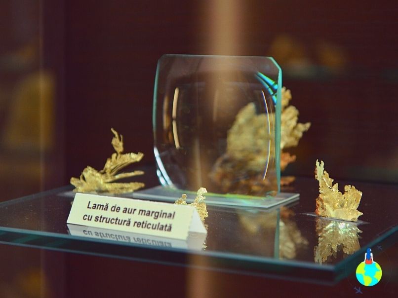 Filon de aur expus în Muzeu