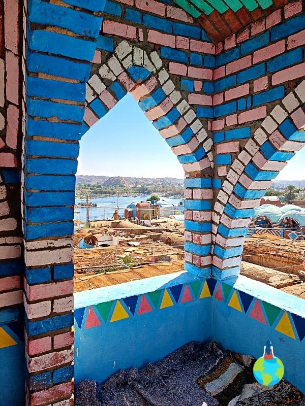 Terasă din Satul Nubian